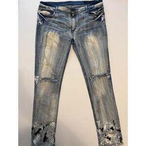 Rockstar Men's Orginial Splatter Jeans (Size 44x32)